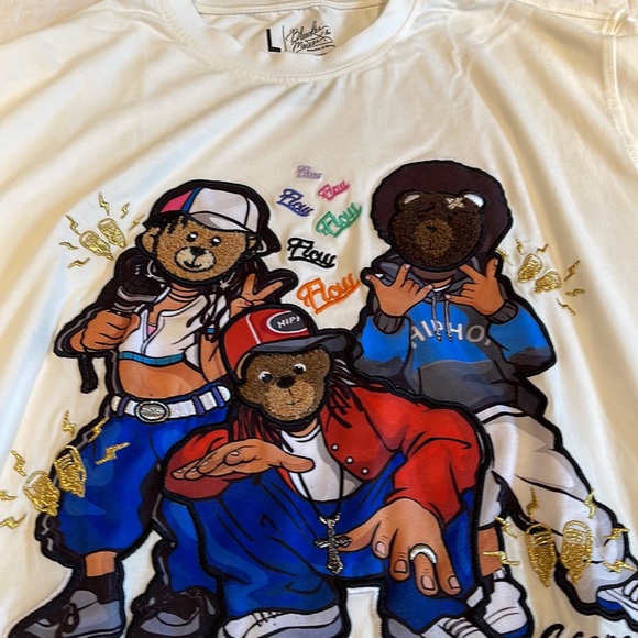 Bleecker & Mercer teddy bear tshirt - Picture 2 of 4